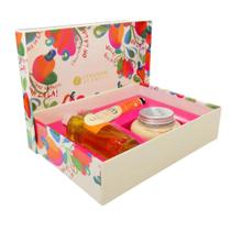 Kit Completo Caixa de presente Caju Completo Sabonete Creme Firmador E De Mãos Kit Completo Caixa de presente Caju Completo Sabonete Creme Firmador E De Mãos