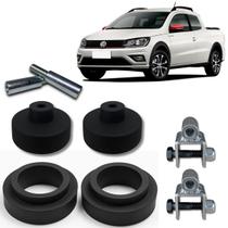 Kit Completo Calço Mola Diant Trase 5cm Saveiro G5/...