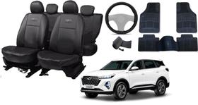 Kit Completo Capa de Couro Tiggo 7 2024