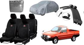Kit Completo: Capa Fiorino 1977-1996 + Limpador de Parabrisa + Capa de Cobrir Kit Completo: Capa Fiorino 1977-1996 + Limpador de Parabrisa + Capa de Cobrir