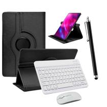 Kit Completo Capa Giratoria Para Tablet Lenovo P11 Plus +caneta + teclado mouse