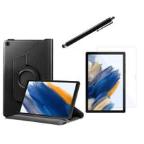 Kit Completo Capa Giratória Película Caneta Para Galaxy Tab A8 2021 X200 X205 Kit Completo Capa Giratória Película Caneta Para Galaxy Tab A8 2021 X200 X205