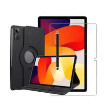 Kit Completo Capa Giratória Película Caneta Para Xiaomi Redmi Pad SE 11