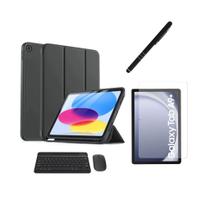 Kit Completo Capa Smart Película Mouse Teclado Caneta Para Galaxy Tab A9 Plus X210 X215 X216
