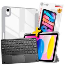 Kit Completo Capa Teclado Touchpad Preto e Película para iPad A16 11ª Geração 2025 C/ Porta Caneta Kit Completo Capa Teclado Touchpad Preto e Película para iPad A16 11ª Geração 2025 C/ Porta Caneta