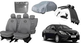 Kit Completo Capa Versa 11-19 + Limpador + Cobrir Kit Completo Capa Versa 11-19 + Limpador + Cobrir