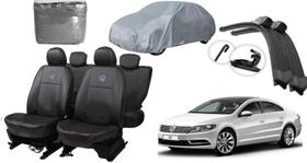 Kit Completo: Capas Passat 12-20 + Protetor + Limpador de Qualidade