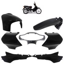 Kit Completo Carenagem Biz 100 2000 A 2005 7 Peças Kit Completo Carenagem Biz 100 2000 A 2005 7 Peças