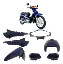 Kit Completo Carenagem Biz 100 2004 7 Peças