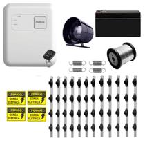 Kit Completo Cerca Elétrica ELC 5001 Industrial Intelbras até 40 metros