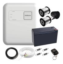 Kit Completo Cerca Elétrica Intelbras até 50 Metros de Muro