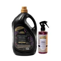 Kit Completo Coala Orquídea Negra LavaRoupas Líquido 5L, Odorizante de Ambientes 260ml. Limpeza e Perfume Kit Completo Coala Orquídea Negra LavaRoupas Líquido 5L, Odorizante de Ambientes 260ml. Limpeza e Perfume