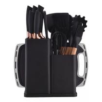 Kit completo com 19 utensilios de cozinha