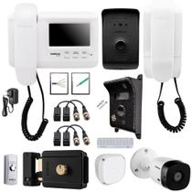 Kit Completo Controle de Acesso IVR1010 Intelbras Residencia