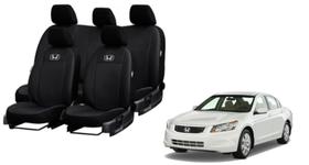 Kit completo couro Accord 00-12 proteção contra sujeira e desgaste Kit completo couro Accord 00-12 proteção contra sujeira e desgaste