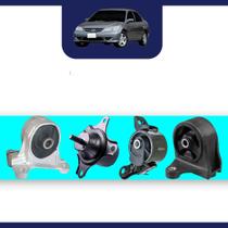 Kit Completo Coxim Motor Câmbio Honda Civic 2001 A 2006 Manu
