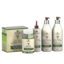 Kit Completo Crescimento Fortalecedor Pau Brasil Natureza - 4 Passos