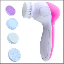 Kit Completo Cuidados Pele Massageador Facial Corporal 5 em 1