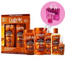 Kit Completo DaBelle Óleo Mágico Blend 10 Óleos: Shampoo 410ml + Mimos Kit Completo DaBelle Óleo Mágico Blend 10 Óleos: Shampoo 410ml + Mimos