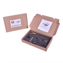 Kit Completo De 5 Peças: Sincronismo E Troca De Correia Dentada Gol Fox Jetta Golf Up 3 Cilindros Linha Vw