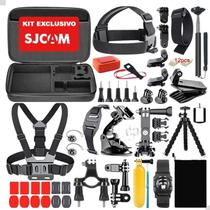 Kit Completo De Acessórios P/Câmera Sj4000 Sj5000 Sj6 Sj7 4K