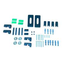 Kit Completo de Acessórios para Fechamento de Pia, Área e Banheiro em Vidro Com Carrinhos e Puxado Kit Completo de Acessórios para Fechamento de Pia, Área e Banheiro em Vidro Com Carrinhos e Puxado