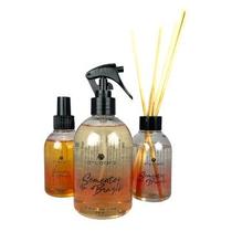 Kit Completo de Aromatização - Sementes do Brasil Difusor, Home Spray e Perfume para Roupas