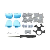 Kit Completo De Botões Condutivos De Silicone Para Controle PS5: L1 R1 L2 R2 ABXY Gatilhos E