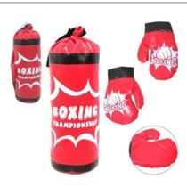 Kit Completo De Boxe Muay Thai Infantil Saco Pancadas E Luvas Kit Completo De Boxe Muay Thai Infantil Saco Pancadas E Luvas.