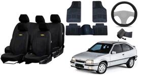 Kit Completo de Capa de Couro Kadet 1989-1998 + Tapete de Design Exclusivo + Capa de Volante