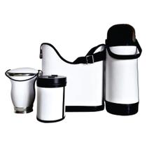 Kit completo de chimarrão BRANCO Kit completo de chimarrão BRANCO
