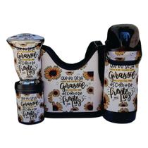 Kit completo de chimarrão GIRASSOL Kit completo de chimarrão GIRASSOL