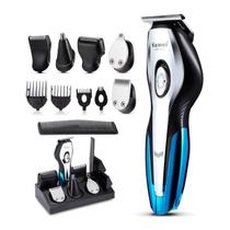 Kit Completo de Cuidados Masculinos Kemei 11 em 1 - Barbeador e Aparador Sem Fio Kit Completo de Cuidados Masculinos Kemei 11 em 1 - Barbeador e Aparador Sem Fio