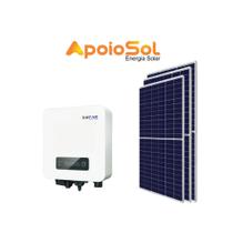 Kit completo de Energia Solar On Grid potência de 1.66 kWp, geração média de 190.00 kWh mês
