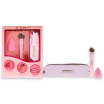 Kit Completo de Perfeição 3DHD por SIGMA Beauty - 3 Pçs Blender 3DHD, Pincel Kabuki 3DHD