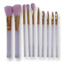 Kit Completo de Pincéis Para Maquiagem Macrilan Trend 10 un