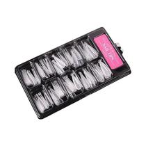 Kit Completo de Pontas de Unhas Acrílicas com Esmalte em Gel UV