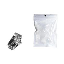 Kit Completo de Pontas de Unhas Acrílicas com Esmalte em Gel UV