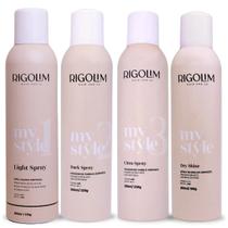 Kit completo de sprays rigolim light, dark, ultra e dry sine