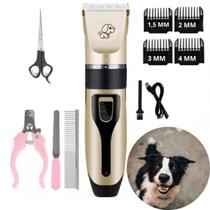 Kit Completo de Tosa Pet Profissional - Máquina, Lixa e Alicate