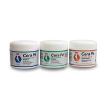 Kit Completo de Tratamento Cera Pé - Creme Restaurador + Esfoliante + Curativo 50g Cada Kit Completo de Tratamento Cera Pé - Creme Restaurador + Esfoliante + Curativo 50g Cada