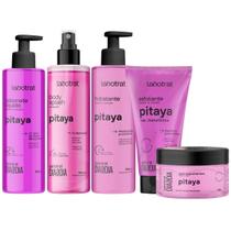 Kit Completo Dia a Dia Pitaya Labotrat Hidratante Sabonete Body Splash Esfoliante e Sais de Banho Labotrat Kit Completo Dia a Dia Pitaya Labotrat Hidratante Sabonete Body Splash Esfoliante e Sais de Banho Labotrat