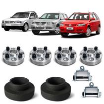 Kit Completo Elevar Gol Parati Espaçador 32mm até G4 todos Kit Completo Elevar Gol Parati Espaçador 32mm até G4 todos