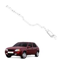 Kit Completo Escapamento Fiesta 1.0 Zetec 1997 a 1999 Opcio