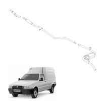 Kit Completo Escapamento Fiorino 1.3 8V 2007 a 2013 Aço Galv