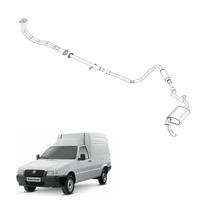 Kit Completo Escapamento Fiorino 1.5 1990 e 1991 Opcional