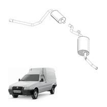 Kit Completo Escapamento Fiorino 1.5 1992 a 1993 Aço Galvani Kit Completo Escapamento Fiorino 1.5 1992 a 1993 Aço Galvani