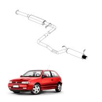 Kit Completo Escapamento Gol 1.0 16V Power 2001 a 2003 Espor Kit Completo Escapamento Gol 1.0 16V Power 2001 a 2003 Espor