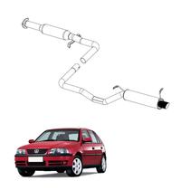 Kit Completo Escapamento Gol 1.6 2000 a 2003 Opcional Esport