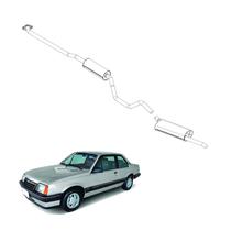 Kit Completo Escapamento Monza 1.8 2.0 1993 a 1996 Aço